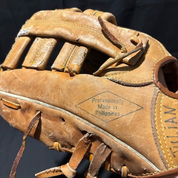 Winner Choice Leather Baseball Glove AA537-0 Rawhide Lace Snap Flex LHT - Picture 5 of 10